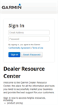 Mobile Screenshot of dealers.garmin.com