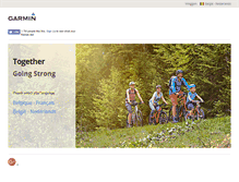 Tablet Screenshot of bel.garmin.com